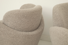 Pair of Swivel Lounge Chairs - 4107469
