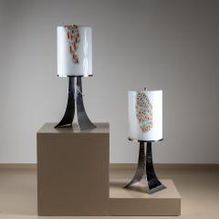 Pair of Table Lamps by Alfredo Barbini Italy 1960s - 3795055