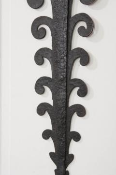Pair of Tall Late 18th Century European Iron Sconces - 1450289