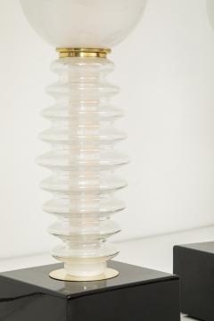 Pair of Tall Murano Glass Table Lamps - 4386487