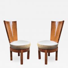 Pair of Tallback Cubist Sidechairs - 1853947