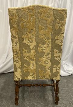Pair of Throne Chairs Fauteuils in Louis XIV Fashion Fine Upholstery - 2917598