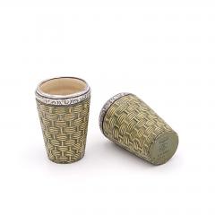 Pair of Toothpick Holders American 19th century - 4403019