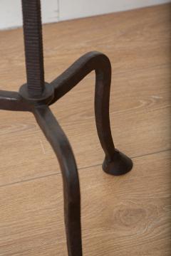 Pair of Tripod Hand Forged Hoof Feet Side Tables in Stock - 2831885