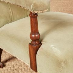Pair of Tufted High Back Open Armchairs - 4442662