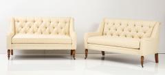 Pair of Tufted Loveseats - 2994967