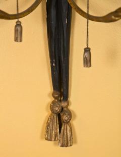 Pair of Two Light Louis XVI Style Eagle Carved Gilt Wall Sconces - 2950493