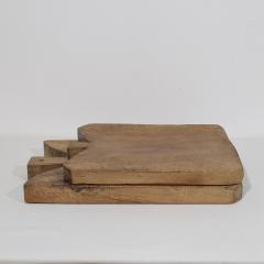 Pair of Two Rare French 19th Century Wooden Chopping or Cutting Boards - 4116167