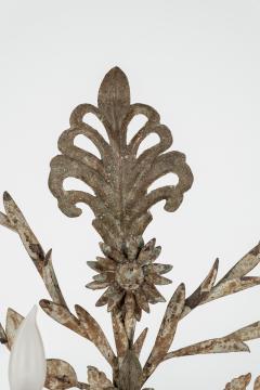 Pair of Unique Sculpted Metal Sconces - 3530293