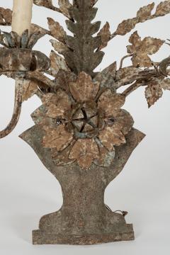 Pair of Unique Sculpted Metal Sconces - 3530294
