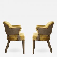 Pair of Upholstered Art Deco Chairs - 850192