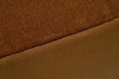 Pair of Upholstered Burnt Orange Armchairs Europe 20th Century - 4515775