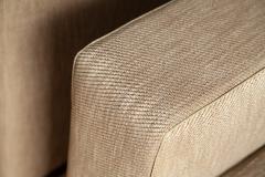Pair of Upholstered Club Chairs in the style of Jean Michel Frank - 4732391