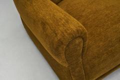 Pair of Upholstered Danish Cabinetmaker Armchairs Denmark ca 1940s - 4374888