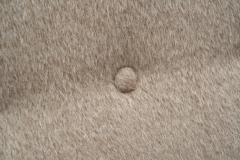 Pair of Upholstered Italian Armchairs with Tufted Buttons Italy 1950s - 4468989