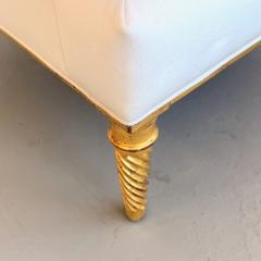 Pair of Upholstered Lounge Chairs Attrb Maison Carlhian France 1930s - 4496105