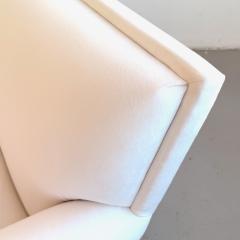 Pair of Upholstered Lounge Chairs Attrb Maison Carlhian France 1930s - 4496107