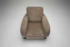 Pair of Upholstered Norwegian Club Chairs Norway 1930s - 4263516