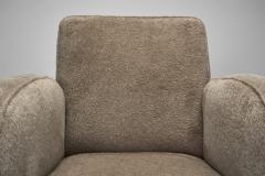 Pair of Upholstered Norwegian Club Chairs Norway 1930s - 4263517