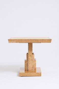Pair of Velum and Birch Side Tables - 4662240