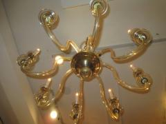 Pair of Venetian Chandeliers with 8 Arms - 571278