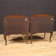 Pair of Venetian bedside tables from the 20th century - 4175483