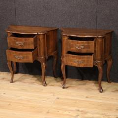 Pair of Venetian bedside tables from the mid 20th century - 4243714
