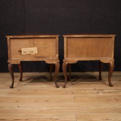 Pair of Venetian bedside tables from the mid 20th century - 4243719