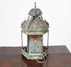 Pair of Verdigris Wall Lights - 4442886