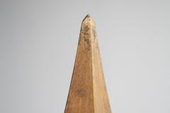 Pair of Very Decorative Gold Painted Antique Finials 19th Century - 4394743