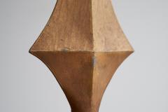 Pair of Very Decorative Gold Painted Antique Finials 19th Century - 4394765