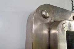 Pair of Very Large Cast Iron Porthole Industrial Style Wall Mirrors - 1277900