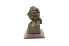 Pair of Victorian Bronze Louis XVI Le Titien Busts - 4658542