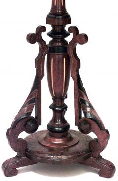 Pair of Victorian Eastlake Walnut Pedestals - 1437099