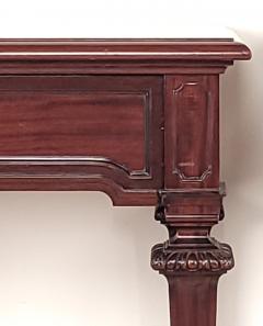 Pair of Victorian Mahogany Consoles or Servers in the French Taste England circ - 2737293