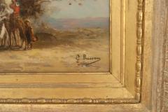 Pair of Victorian Middle Eastern Scene Oil Paintings - 4651138