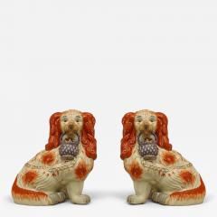 Pair of Victorian Porcelain Staffordshire Figures - 4642319