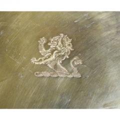 Pair of Victorian Silver Plated and Glass End Tables - 1532289