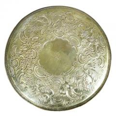 Pair of Victorian Silver Plated and Glass End Tables - 1532293