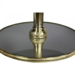 Pair of Victorian Silver Plated and Glass End Tables - 1532313