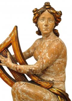 Pair of Victorian Stripped Musician Figures - 4321501