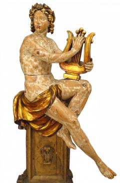Pair of Victorian Stripped Musician Figures - 4321503