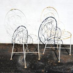 Pair of Victorian Style Outdoor Arm Chairs - 2452439