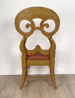 Pair of Vintage Austrian Style Large Side Chairs circa 1980 - 2683641