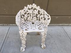 Pair of Vintage Cast Iron Garden Chairs - 679922