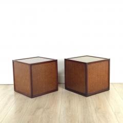 Pair of Vintage Cubes with Korean Printing circa 1980 - 4099278