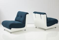 Pair of Vintage Lounge Chairs in the manner of Mario Bellini - 2959309