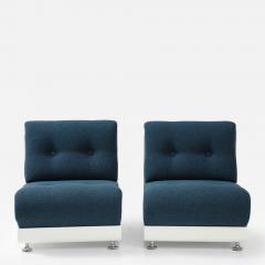 Pair of Vintage Lounge Chairs in the manner of Mario Bellini - 2963407