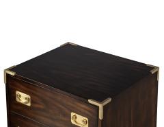 Pair of Vintage Mahogany Campaign Chests - 4427129