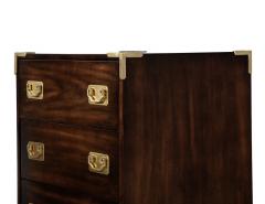 Pair of Vintage Mahogany Campaign Chests - 4427139